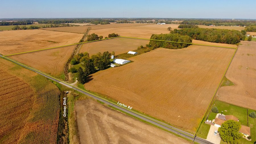 FARM AUCTION - 40+/- ACRES IN 3 TRACTS IN ST. JOSEPH CO., INDIANA